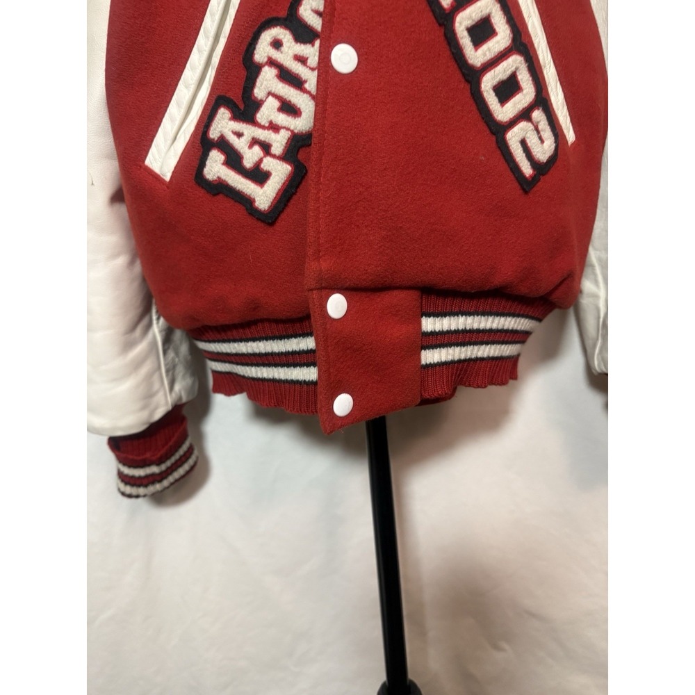 Vintage Coleman Varsity Jacket Wool Leather USA Letterman Sz L - Picture 16 of 16
